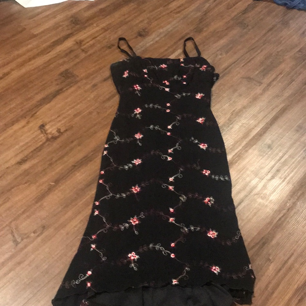 Floral fitted dress